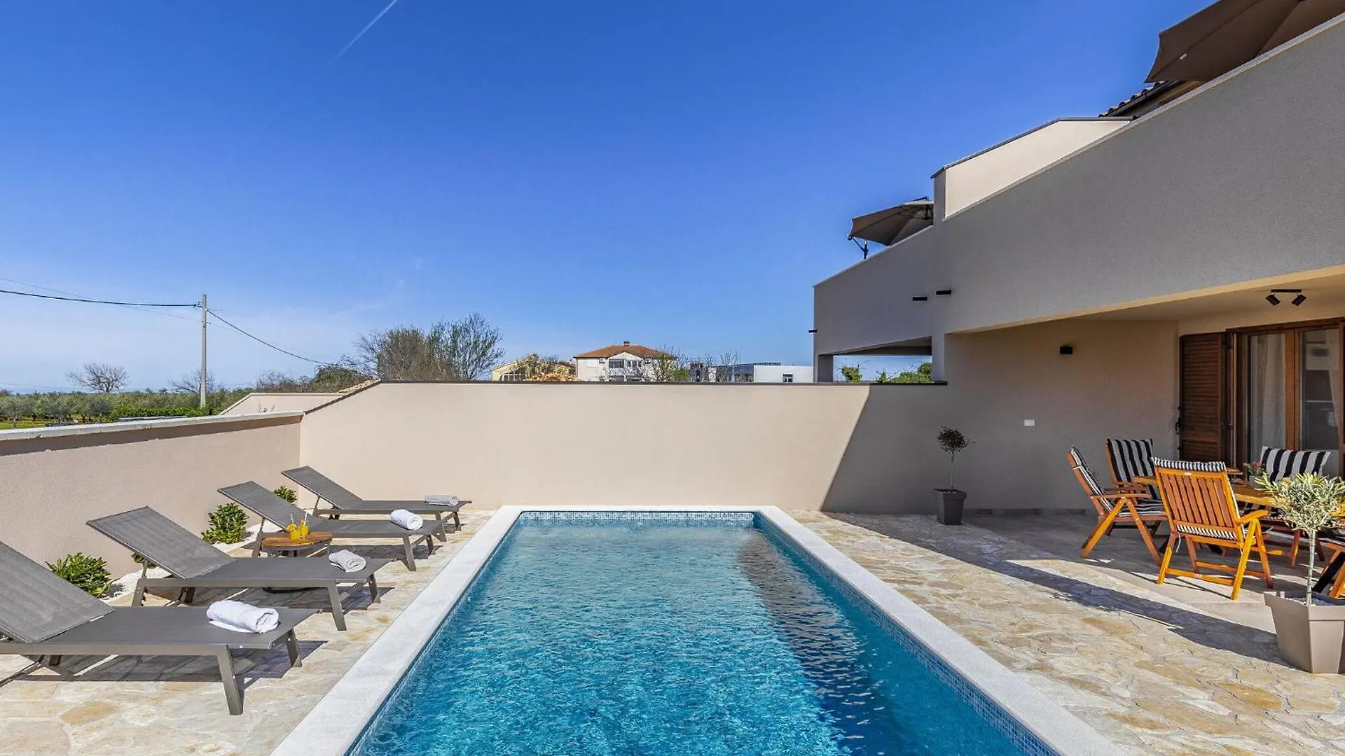 Modern Home With Swimming Pool And Wellness 沃德年 0*,